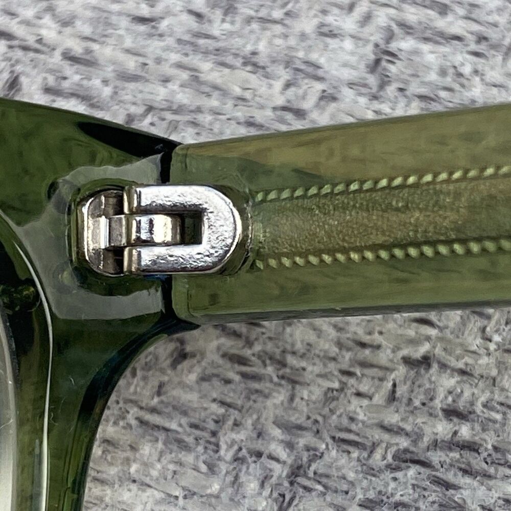 Zenni Olive Green Full Rim Eyeglasses Frames Only Eyewear 125024 - Picture 5 of 16